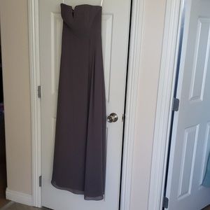 Fame and Partner grey gown